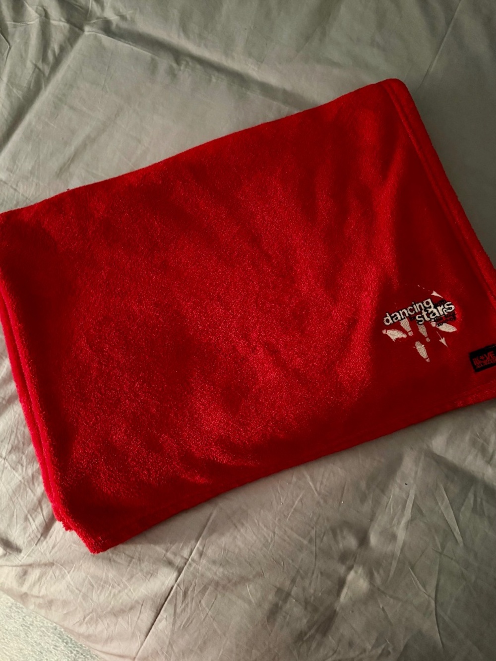 Dancing With The Stars Tour Red Fleece Blanket